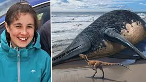 Amazing Find Father and Daughter Find What May Be the Largest Marine Reptile Fossil